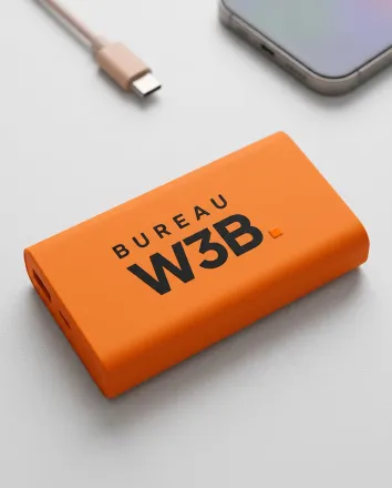 Branding mockup powerbank