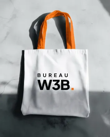 Branding mockup tote-bag